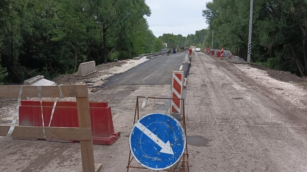 мост через Чернавку сегодня