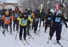 В Милославском округе прошла «Лыжня России»